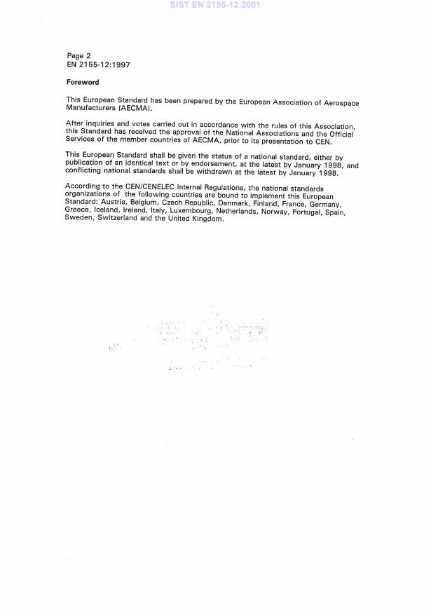 SIST EN 2155-12:2001 SIST EN 2155-12:2001 - Page 4 preview