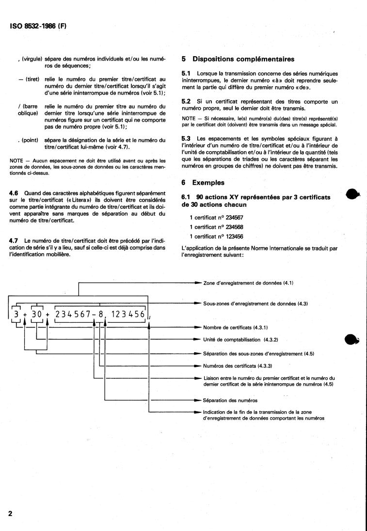 ISO 8532:1986 ISO 8532:1986 - Securities — Format for transmission of certificate numbers
Released:2/13/1986 - Page 4 preview