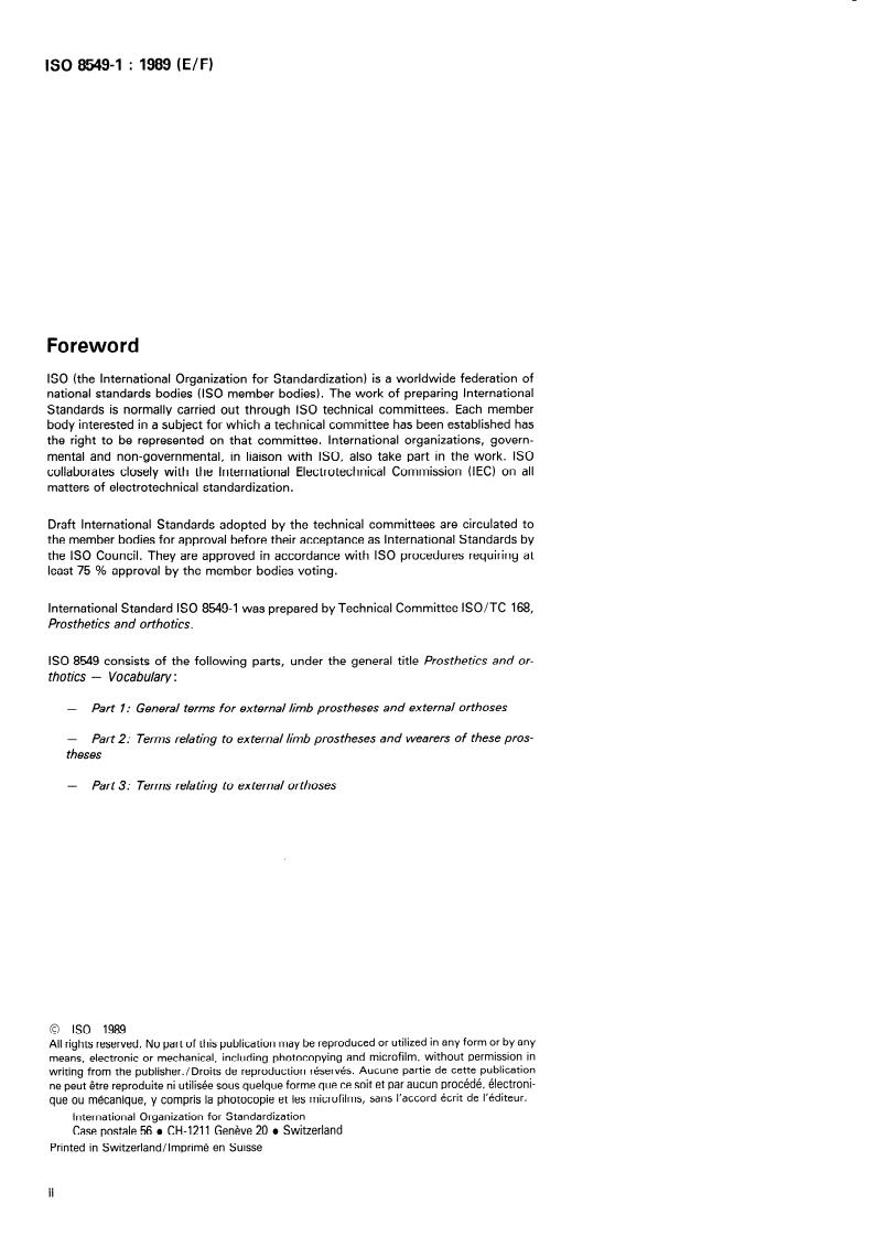 ISO 8549-1:1989 ISO 8549-1:1989 - Page 2 preview