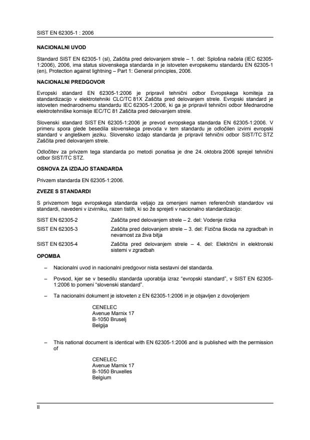 EN 62305-1:2006 EN 62305-1:2006 - Page 2 preview