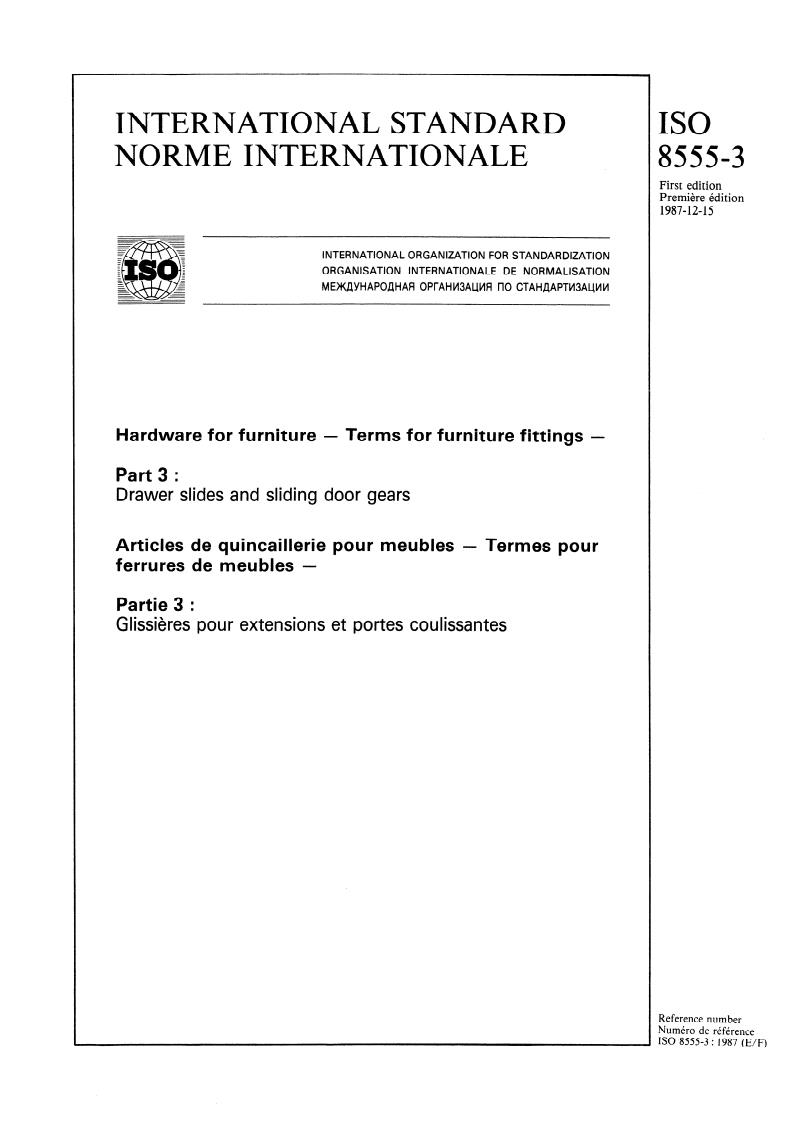 ISO 8555-3:1987 ISO 8555-3:1987