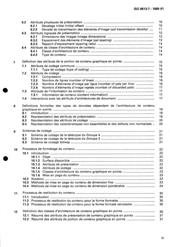 ISO 8613-7:1989 - Traitement de l'information -- Bureautique -- Architecture des documents de bureau (ODA) et format d'échange