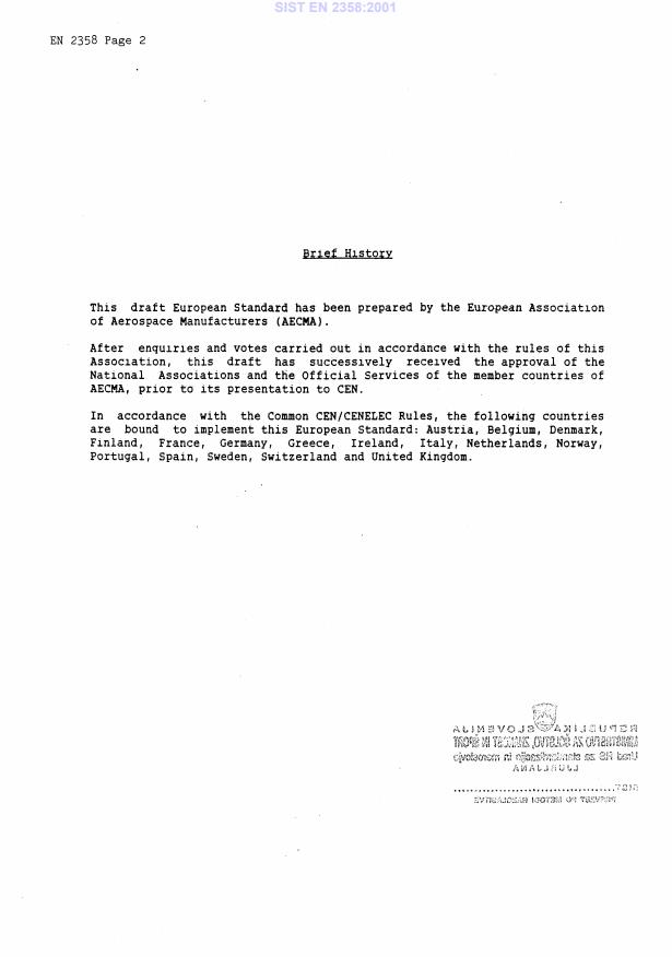 EN 2358:1988 EN 2358:2001 - Page 4 preview