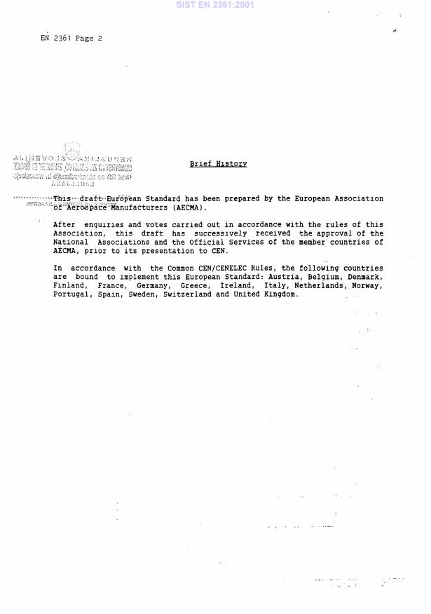 EN 2361:1988 EN 2361:2001 - Page 4 preview
