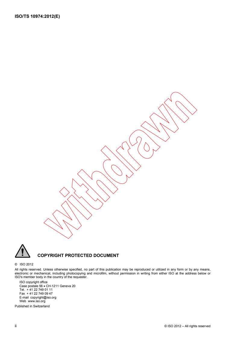 ISO TS 10974:2012 ISO TS 10974:2012 - Assessment of the safety of magnetic resonance imaging for patients with an active implantable medical device
Released:4/23/2012 - Page 2 preview