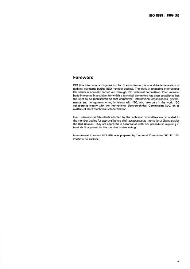 ISO 8638:1989 - Extracorporeal blood circuit for haemodialysers, haemofilters and haemoconcentrators