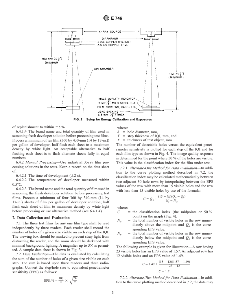 ASTM E746-93(1998) - Standard Test Method for Determining Relative Image Quality Response of Industrial Radiographic Film