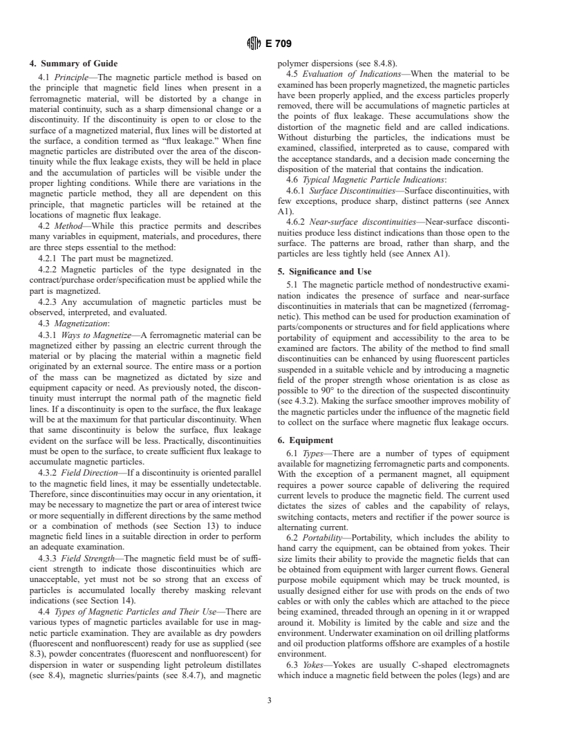 ASTM E709-95 - Standard Guide for Magnetic Particle Examination