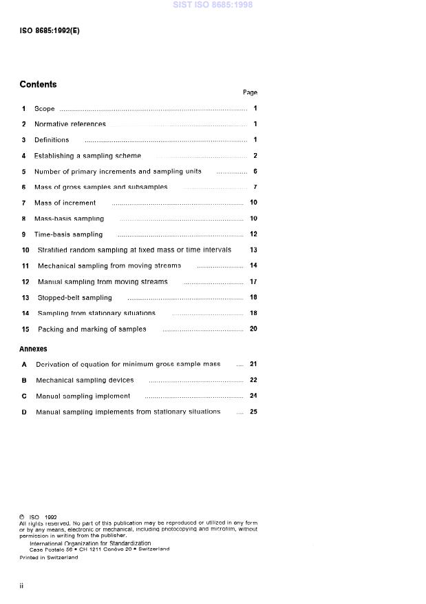 SIST ISO 8685:1998 SIST ISO 8685:1998 - Page 4 preview