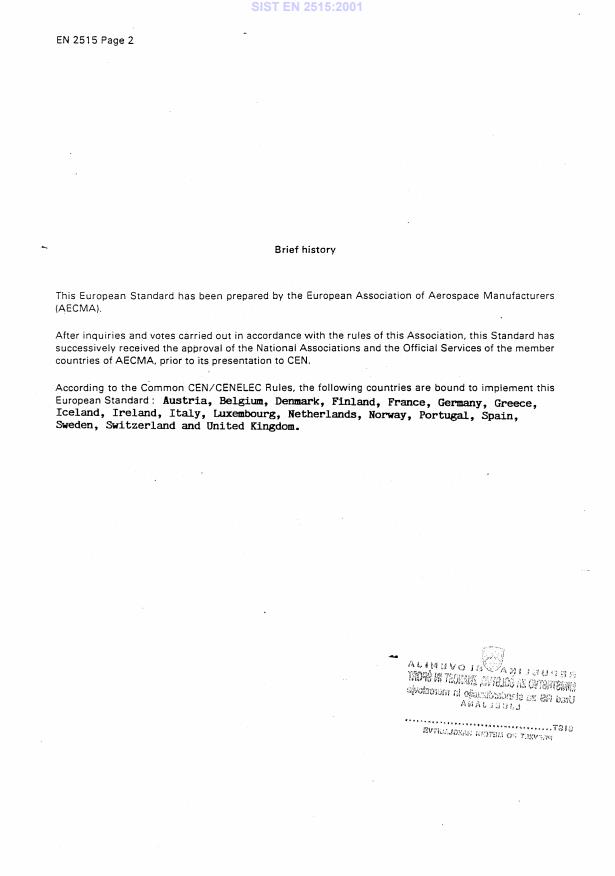 SIST EN 2515:2001 SIST EN 2515:2001 - Page 4 preview