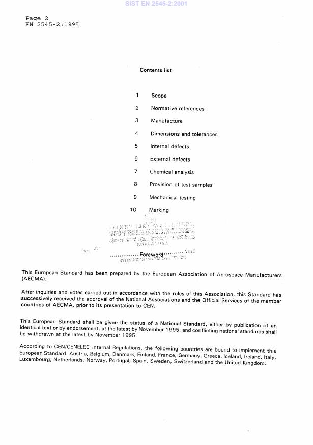 SIST EN 2545-2:2001 SIST EN 2545-2:2001 - Page 4 preview