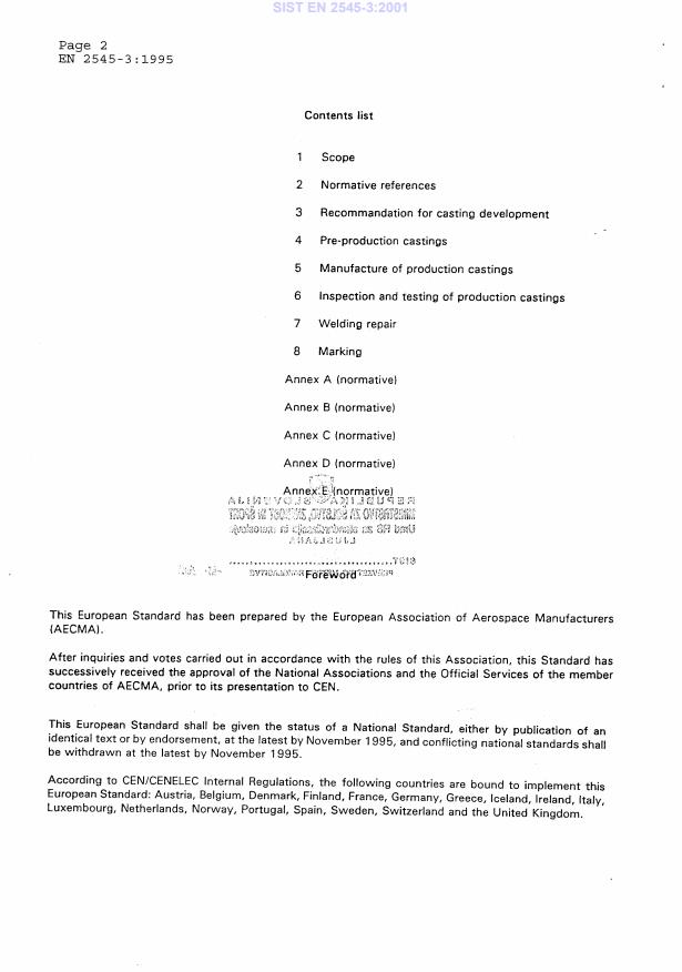 SIST EN 2545-3:2001 SIST EN 2545-3:2001 - Page 4 preview
