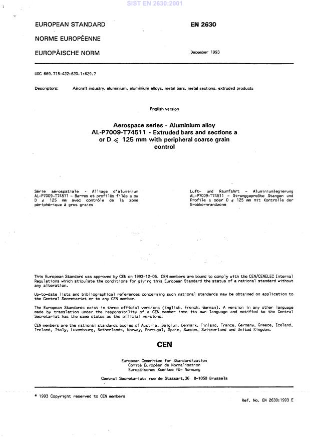 EN 2630:2001