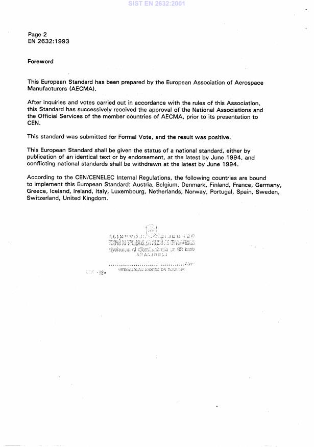 EN 2632:1993 EN 2632:2001 - Page 4 preview