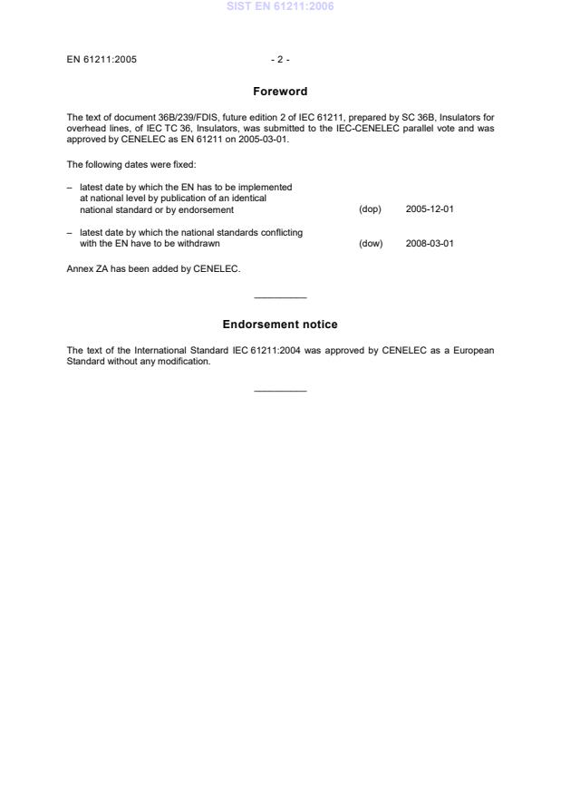 EN 61211:2005 EN 61211:2006 - Page 4 preview