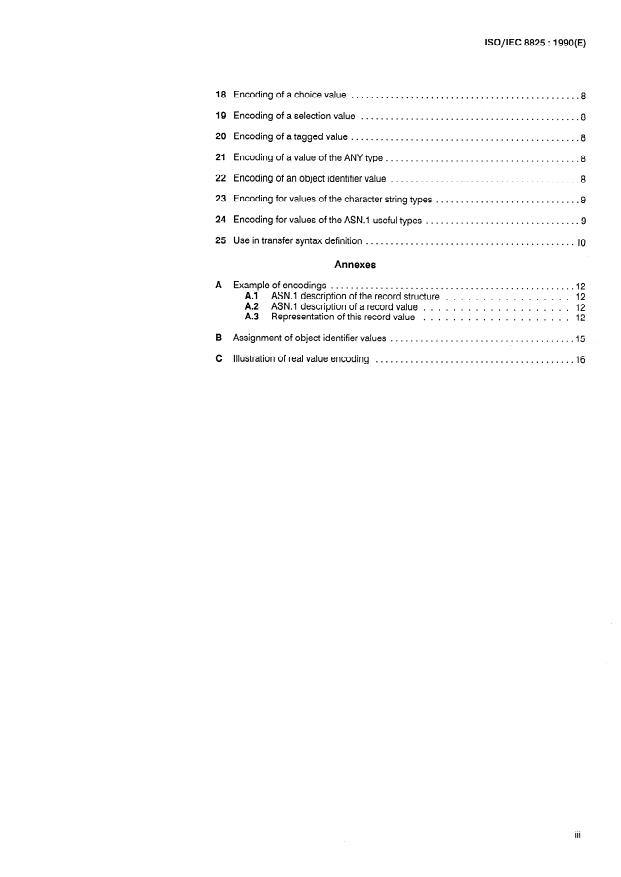 ISO/IEC 8825:1990 - Information technology -- Open Systems Interconnection -- Specification of Basic Encoding Rules for Abstract Syntax Notation One (ASN.1)