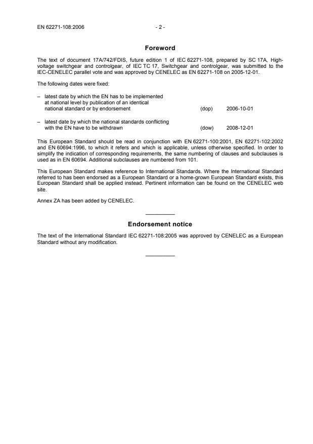 EN 62271-108:2006 EN 62271-108:2006 - Page 4 preview