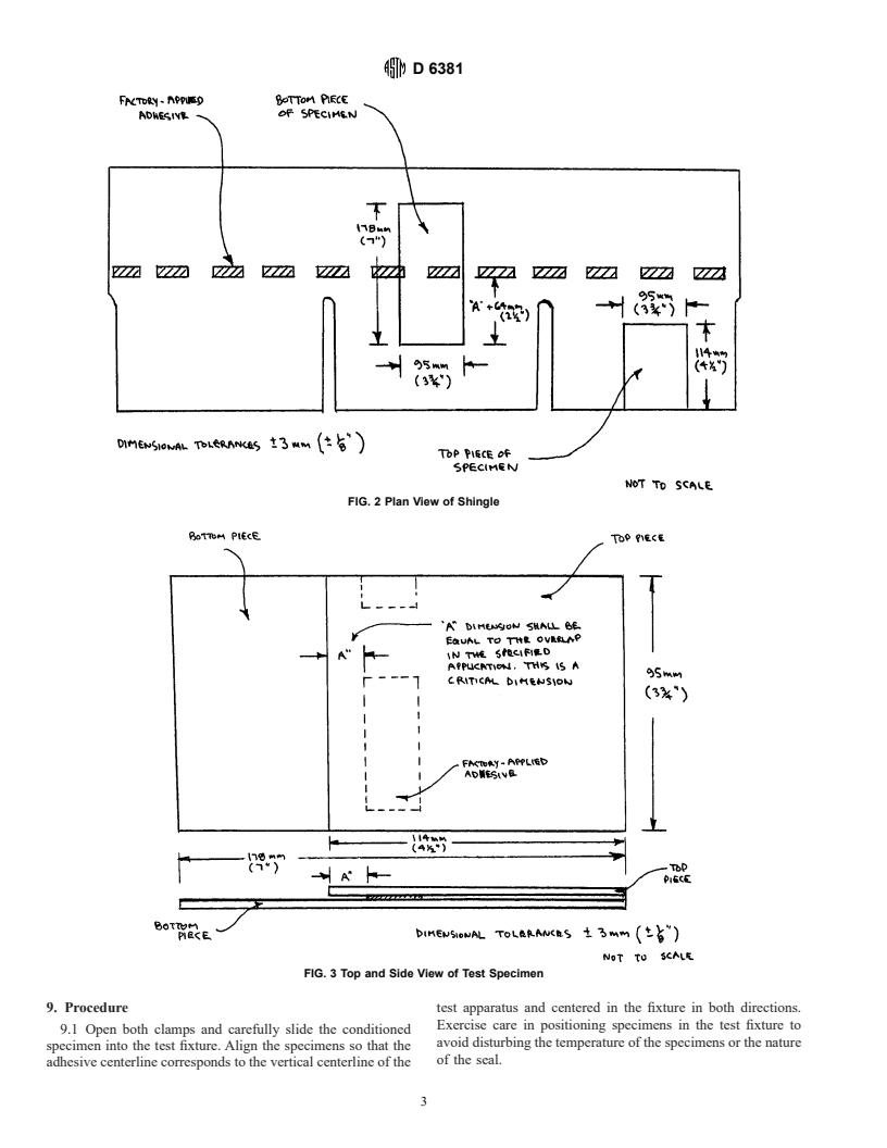 ASTM D6381-00 - Standard Test Method for Measurement of Asphalt Shingle Tab Mechanical Uplift Resistance