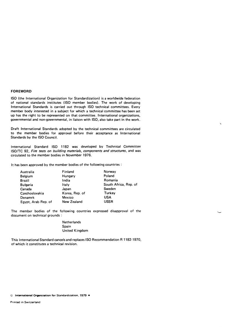 ISO 1182:1979 ISO 1182:1979 - Title missing - Legacy paper document
Released:1/1/1979 - Page 2 preview