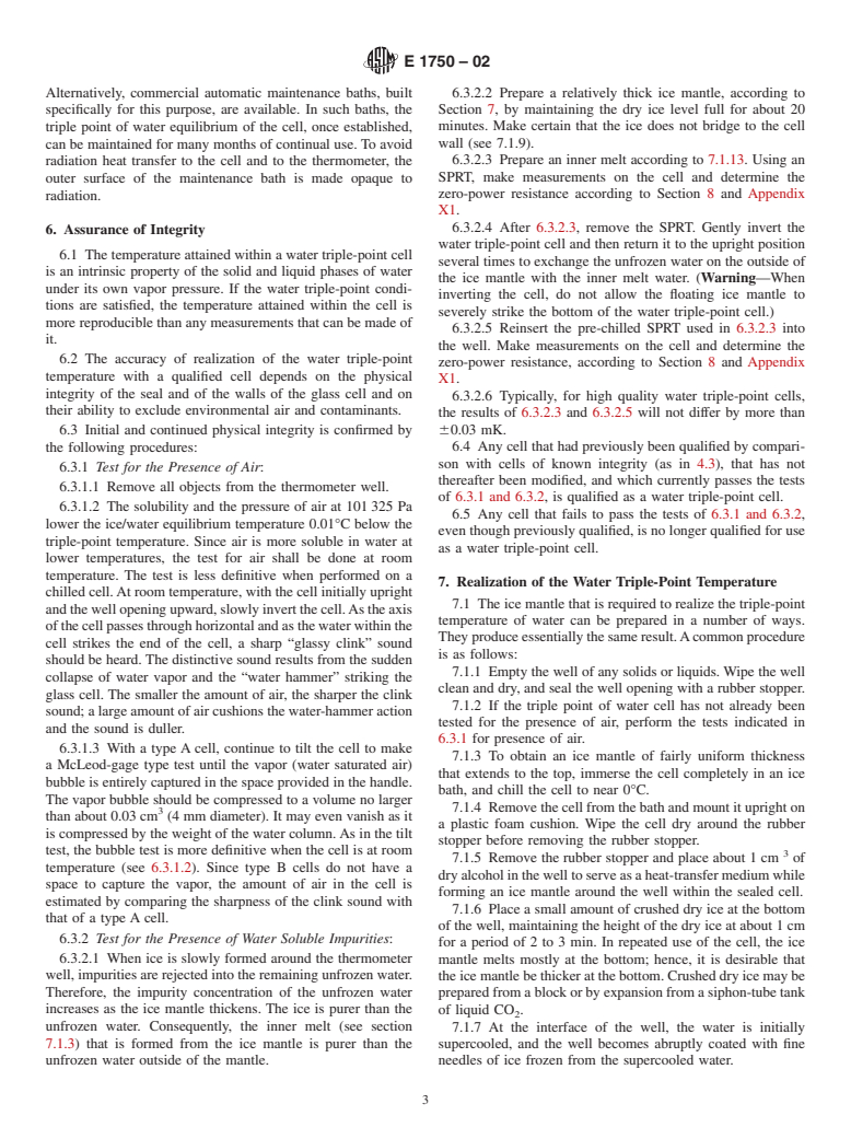 ASTM E1750-02 - Standard Guide for Use of Water Triple Point Cells