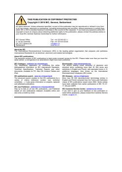 IEC 60601-2-45:2011+AMD1:2015 CSV - Medical electrical equipment - Part 2-45: Particular requirements for the basic safety and essential performance of mammographic X-ray equipment and mammographic stereotactic devices
Released:6/18/2015
Isbn:9782832227619 - Page 2 preview