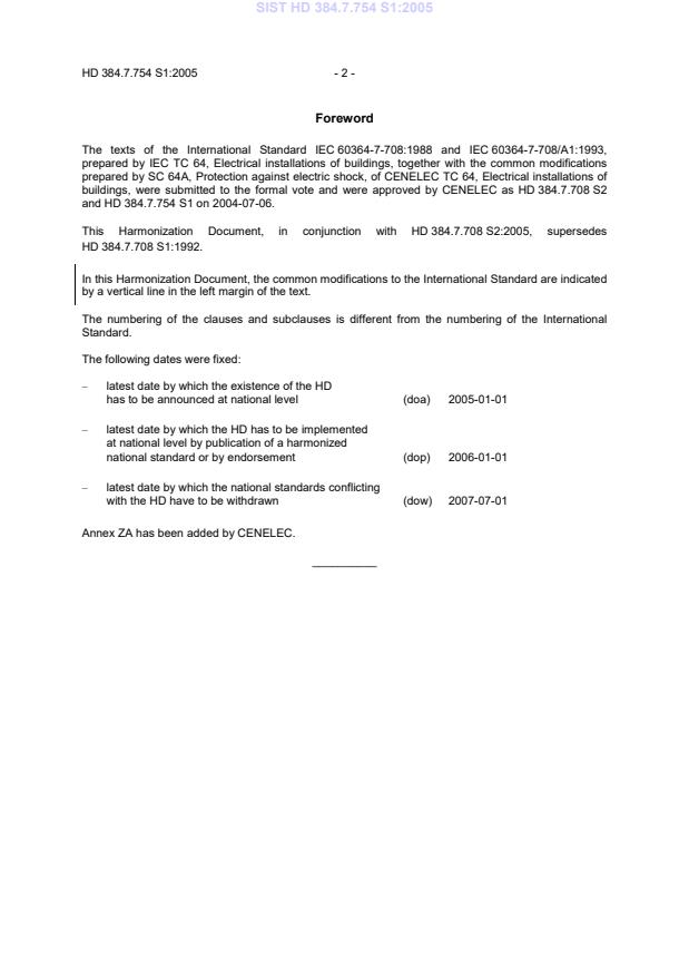 HD 384.7.754 S1:2005 HD 384.7.754 S1:2005 - Page 4 preview