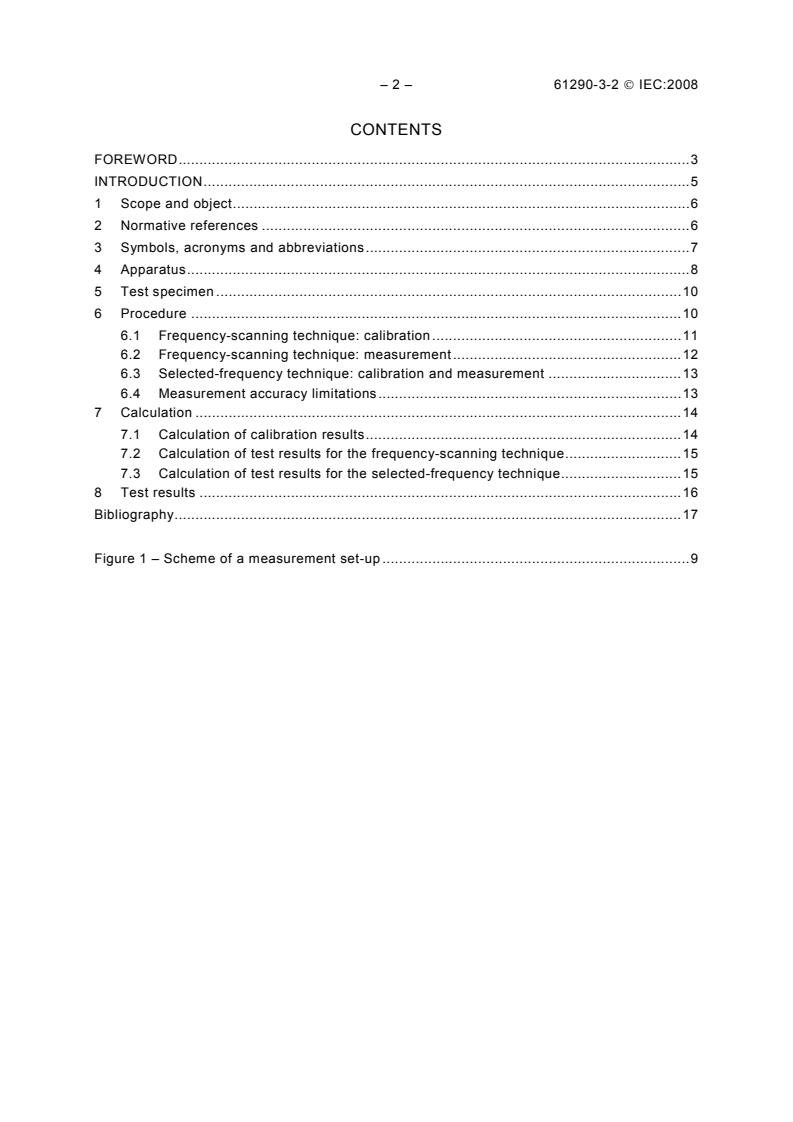 IEC 61290-3-2:2008 IEC 61290-3-2:2008 - Optical amplifiers - Test methods - Part 3-2: Noise figure parameters - Electrical spectrum analyzer method - Page 4 preview