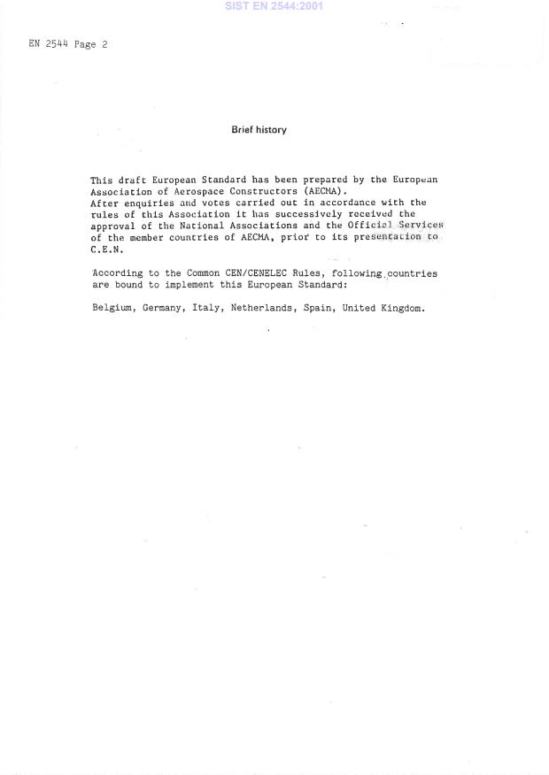 EN 2544:1987 EN 2544:2001 - Page 4 preview