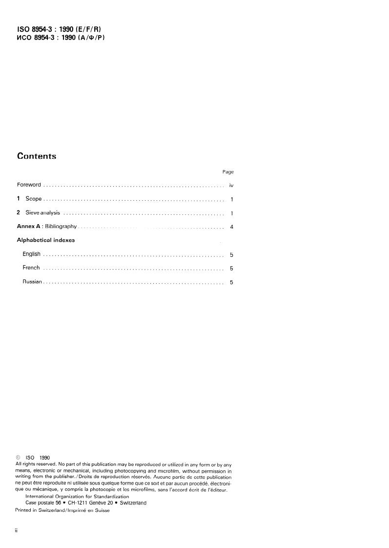 SIST ISO 8954-3:2000 ISO 8954-3:1990 - Page 2 preview