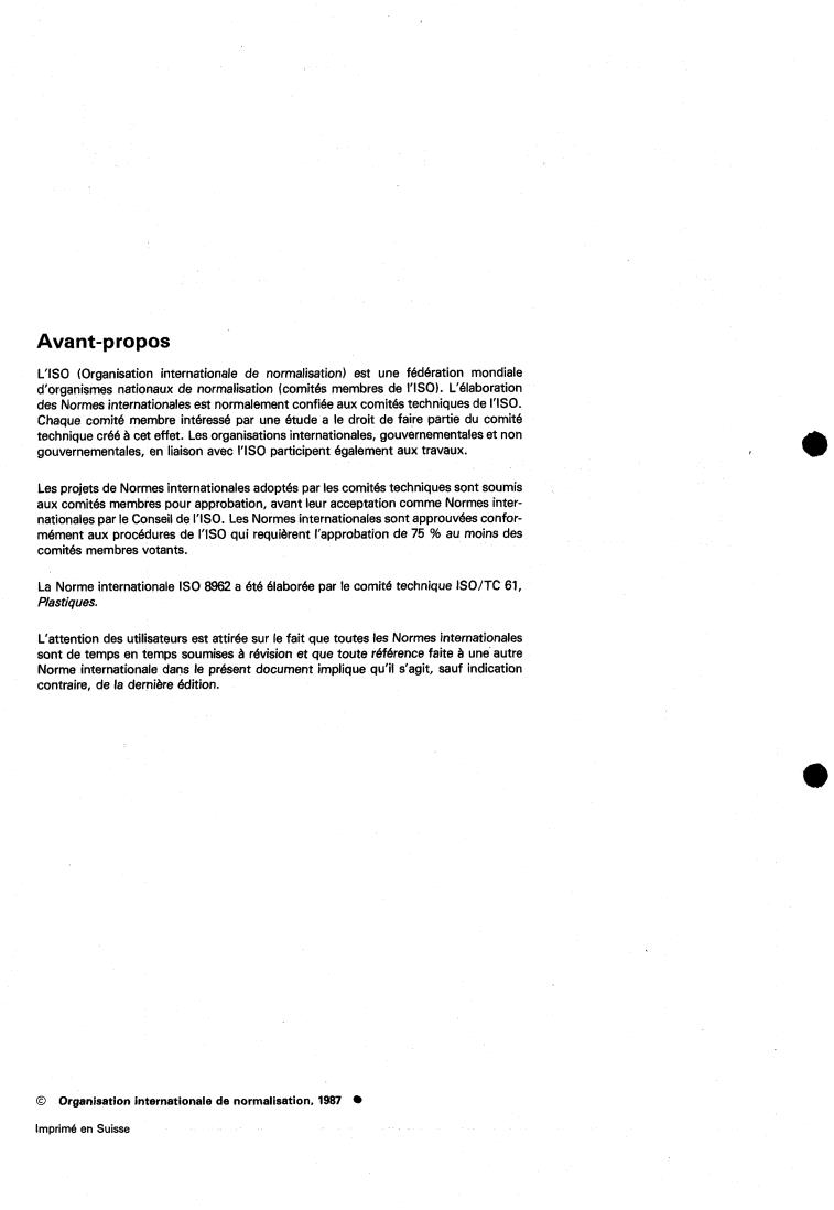 ISO 8962:1987 ISO 8962:1987 - Plastics — Polymer dispersions — Determination of density
Released:10/8/1987 - Page 2 preview