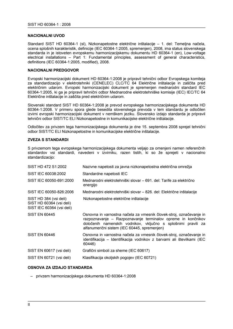 SIST HD 60364-1:2008 SIST HD 60364-1:2008 - Page 2 preview