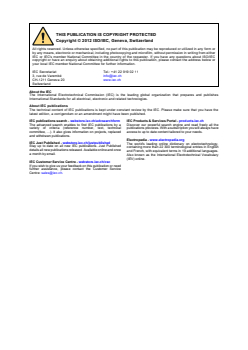 ISO/IEC TR 29106:2007 ISO/IEC TR 29106:2007+AMD1:2012 CSV - Information technology - Generic cabling - Introduction to the MICEenvironmental classification
Released:12/11/2012
Isbn:9782832205648 - Page 2 preview