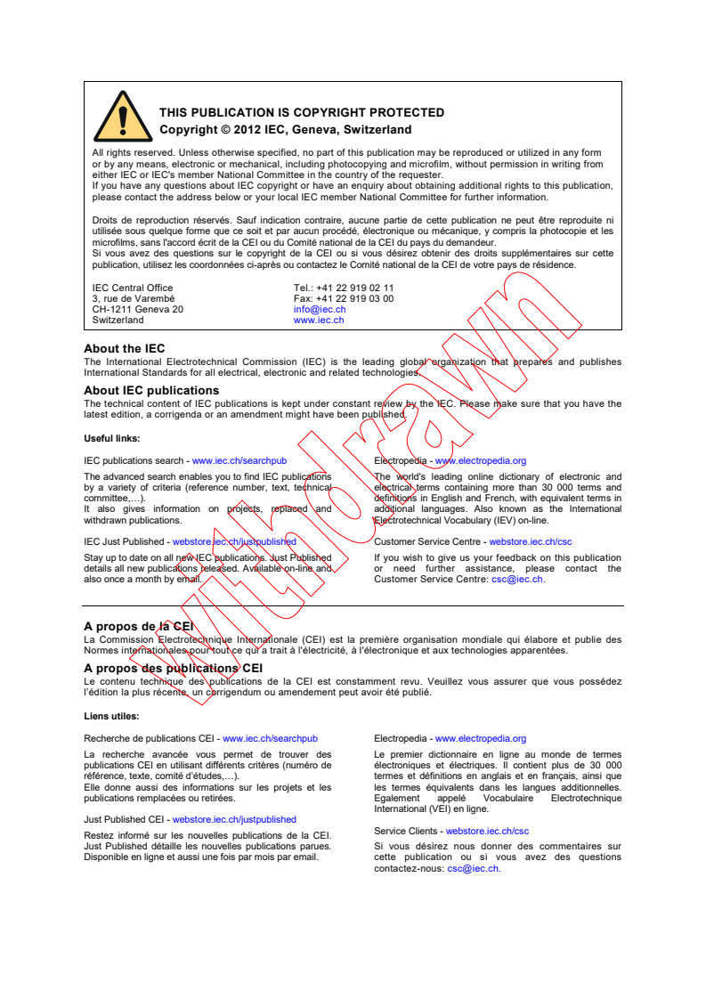 IEC 60335-2-24:2010 IEC 60335-2-24:2010+AMD1:2012 CSV - Household and similar electrical appliances - Safety - Part 2-24:Particular requirements for refrigerating appliances, ice-cream appliances and ice makers
Released:5/23/2012 - Page 2 preview
