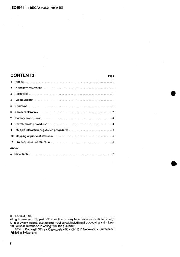 ISO 9041-1:1990/Amd 2:1992 ISO 9041-1:1990/Amd 2:1992 - Page 2 preview