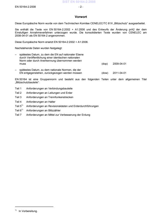 EN 50164-2:2008 EN 50164-2:2008 (DE) - Page 4 preview