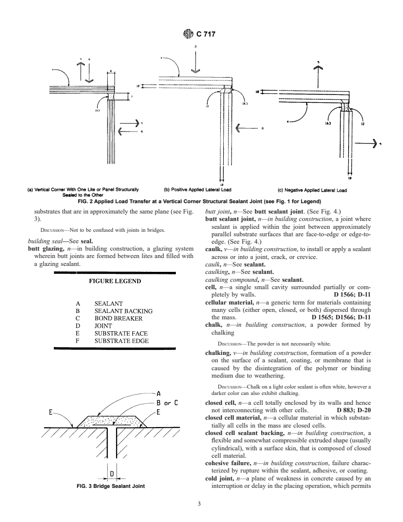 ASTM C717-01 - Standard Terminology of Building Seals and Sealants