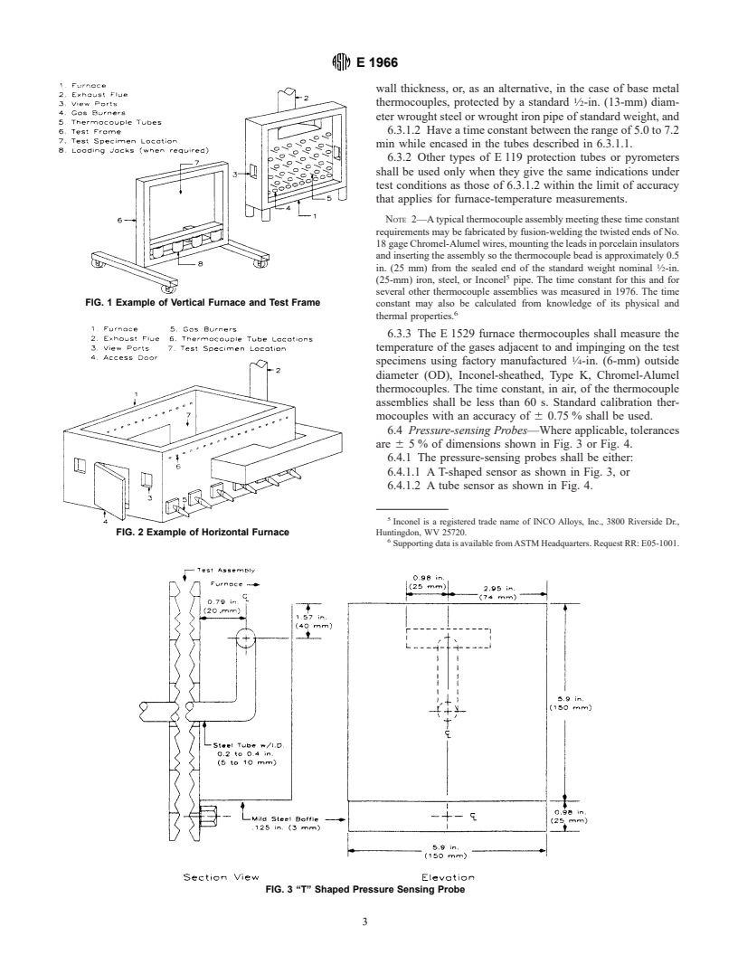 ASTM E1966-00 - Standard Test Method for Fire-Resistive Joint Systems