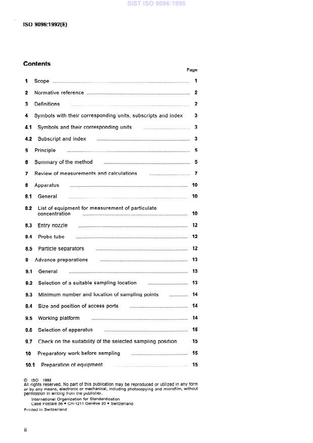 ISO 9096:1992 ISO 9096:1995 - Page 4 preview