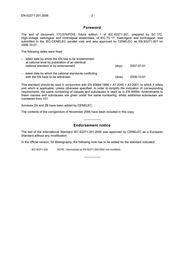 EN 62271-201:2006 EN 62271-201:2007 - Page 4 preview
