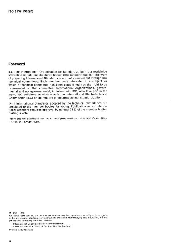ISO 9137:1990 ISO 9137:1990 - Abrasive grains -- Determination of capillarity - Page 2 preview