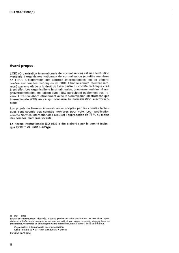 ISO 9137:1990 ISO 9137:1990 - Grains abrasifs -- Détermination de la capillarité - Page 2 preview