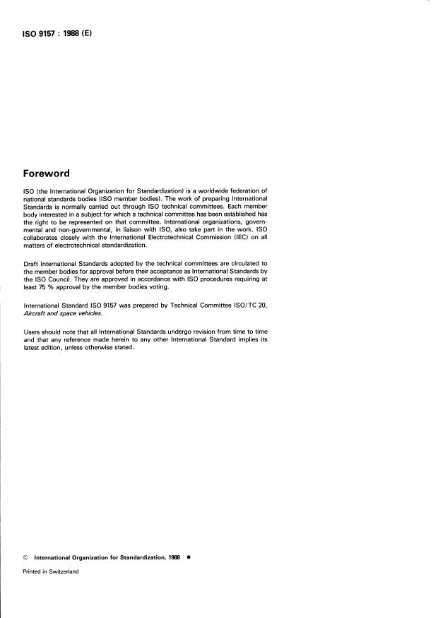 ISO 9157:1988 ISO 9157:1988 - Aerospace -- Nuts, spline-drive, self-locking, with MJ threads, coated or uncoated, classification 1 100 MPa/650 degrees C, 1 250 MPa/760 degrees C, 1 550 MPa/235 degrees C or 1 550 MPa/650 degrees C -- Dimensions - Page 2 preview