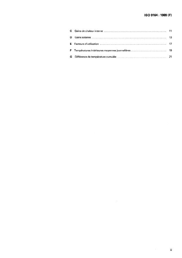ISO 9164:1989 - Isolation thermique -- Calculs des besoins en chauffage pour les bâtiments résidentiels