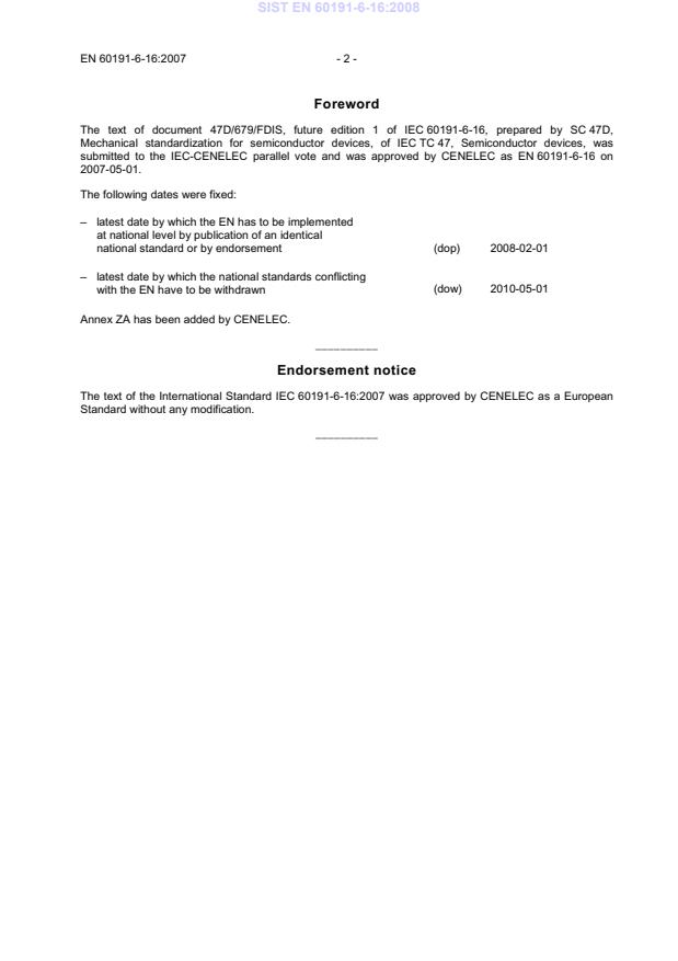 EN 60191-6-16:2007 EN 60191-6-16:2008 - Page 4 preview