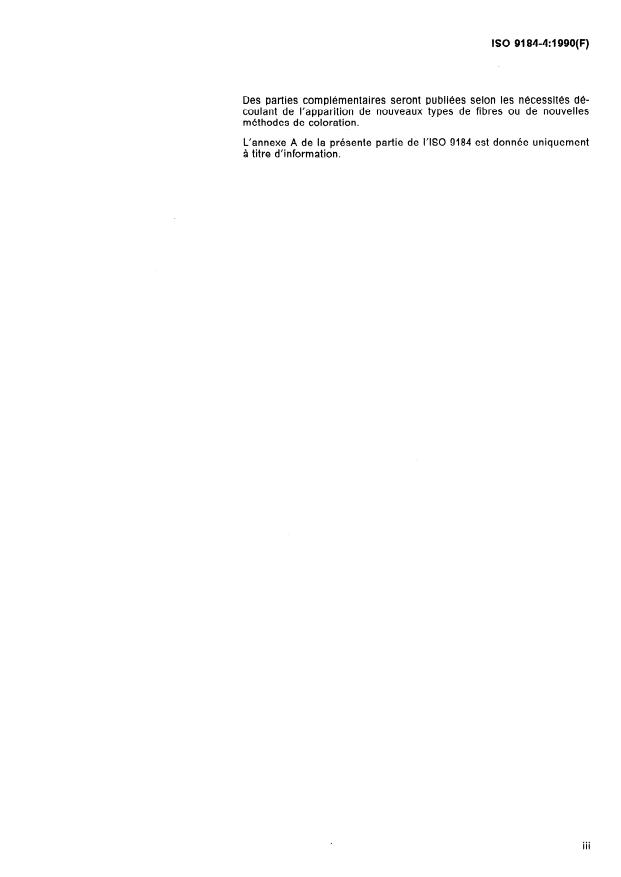 ISO 9184-4:1990 - Papier, carton et pâtes -- Détermination de la composition fibreuse
