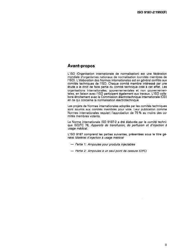 ISO 9187-2:1993 - Matériel d'injection a usage médical