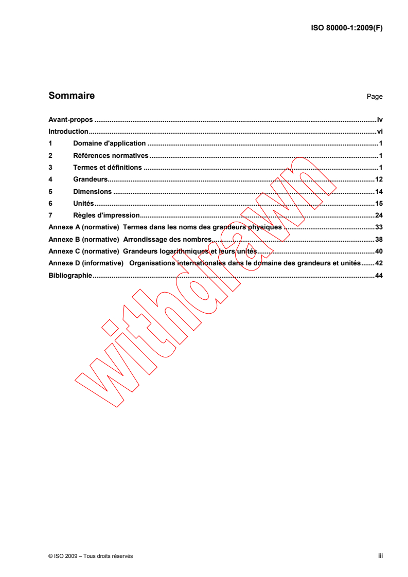 ISO 80000-1:2009 - Quantities and units - Part 1: General
Released:11/15/2009