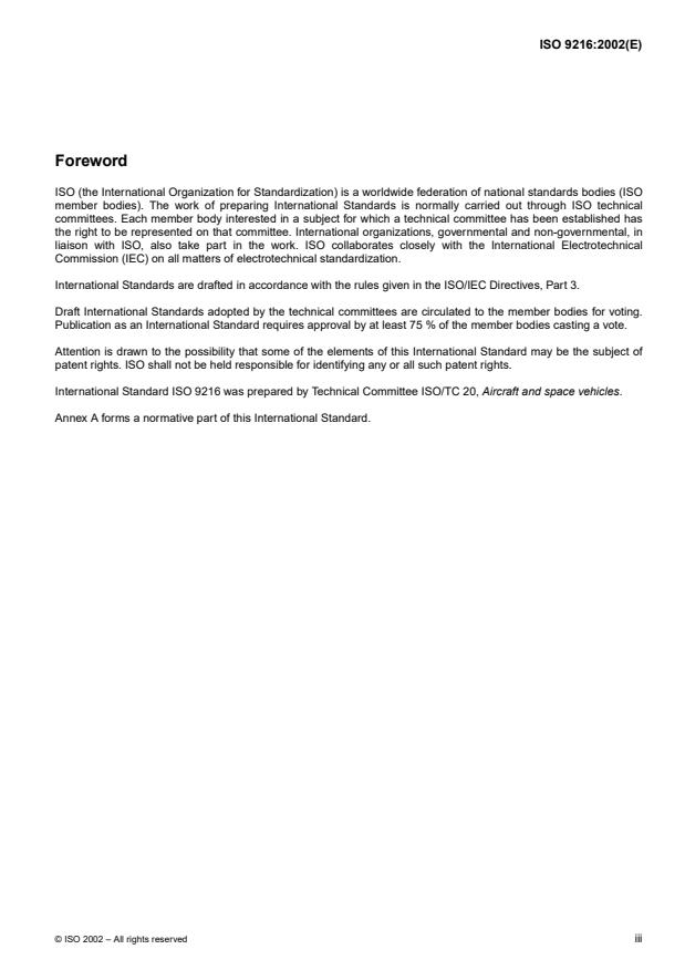 ISO 9216:2002 - Aerospace -- Nuts, hexagonal, slotted (castellated), for pulleys, in alloy steel and cadmium plated or in corrosion-resistant steel and passivated -- Dimensions and masses