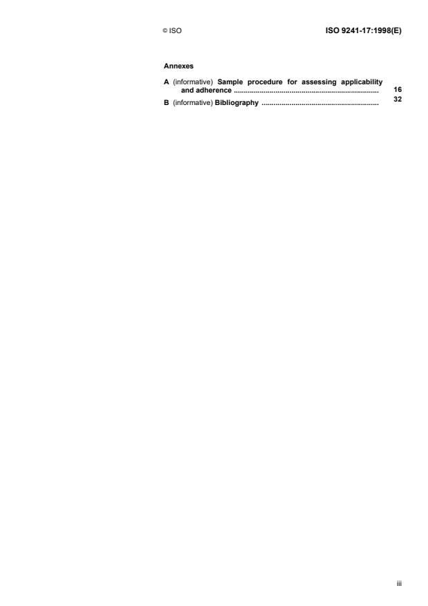 ISO 9241-17:1998 - Ergonomic requirements for office work with visual display terminals (VDTs)