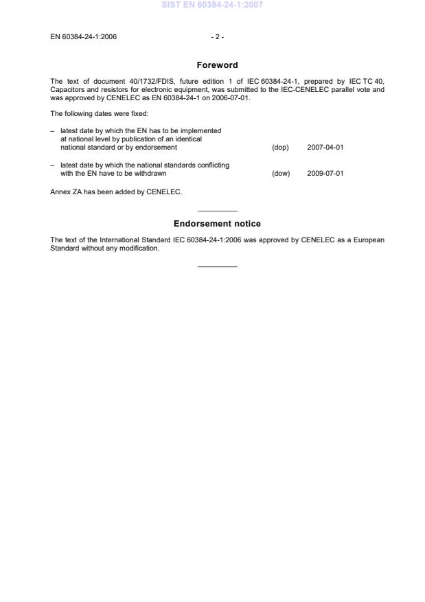 SIST EN 60384-24-1:2007 SIST EN 60384-24-1:2007 - Page 4 preview